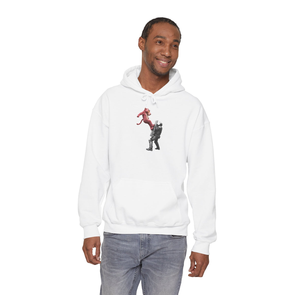 Pink Jumper Hoodie
